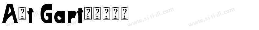 Alt Garth字体转换